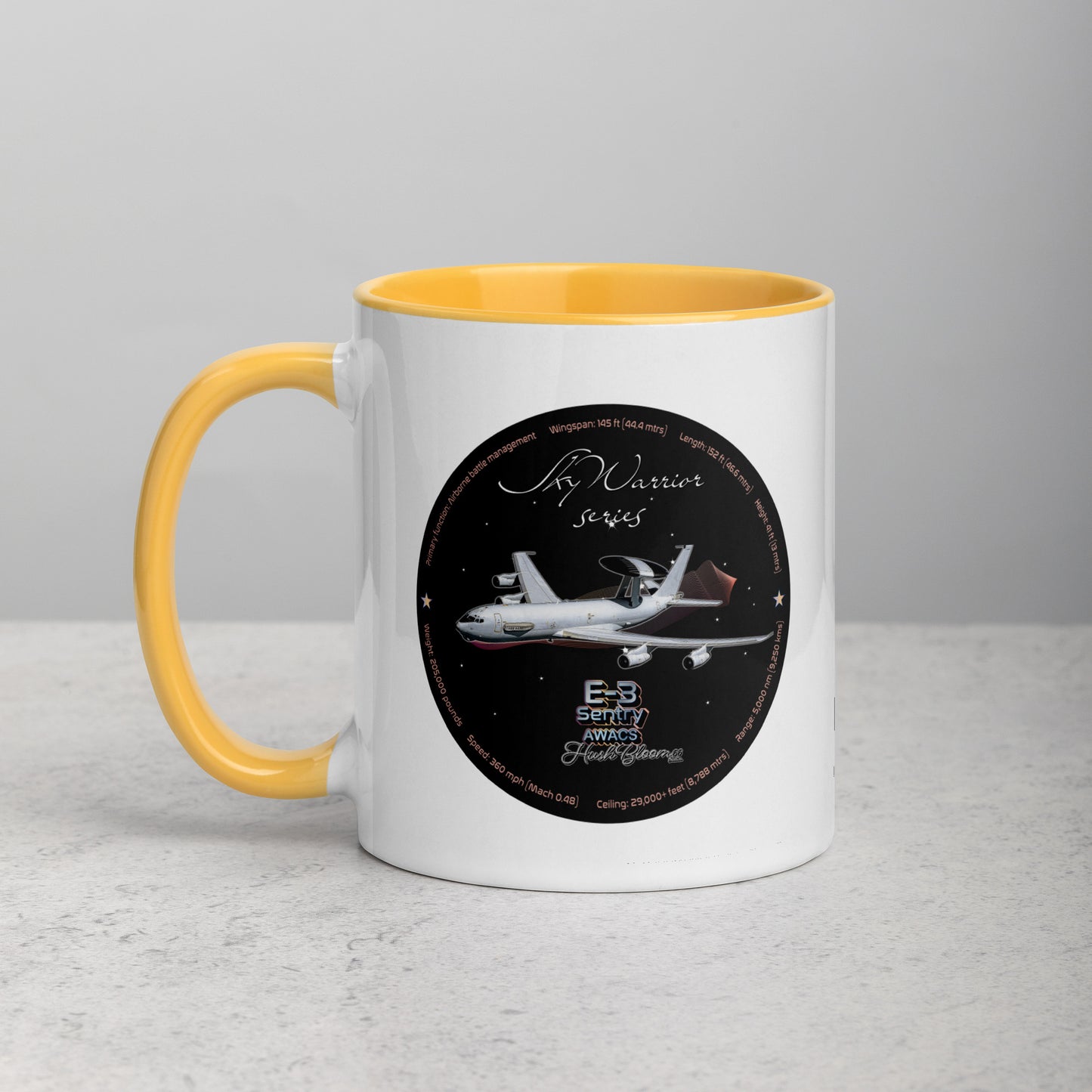Golden Yellow - E3 Sentry Mug with Color Inside