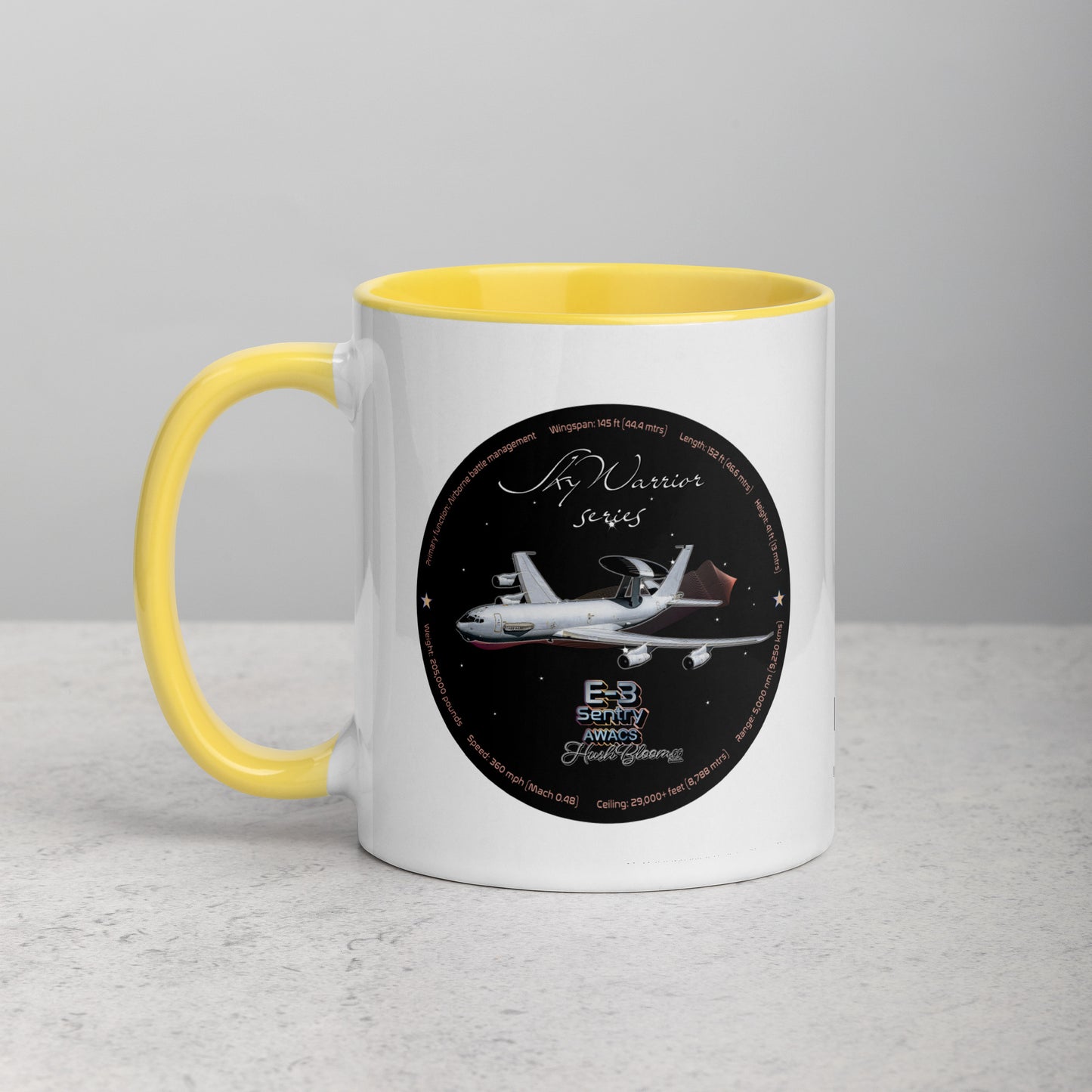 Yellow - E3 Sentry Mug with Color Inside