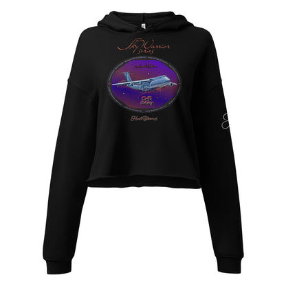 Black - C5 Galaxy (Limited Edition) Crop Hoodie