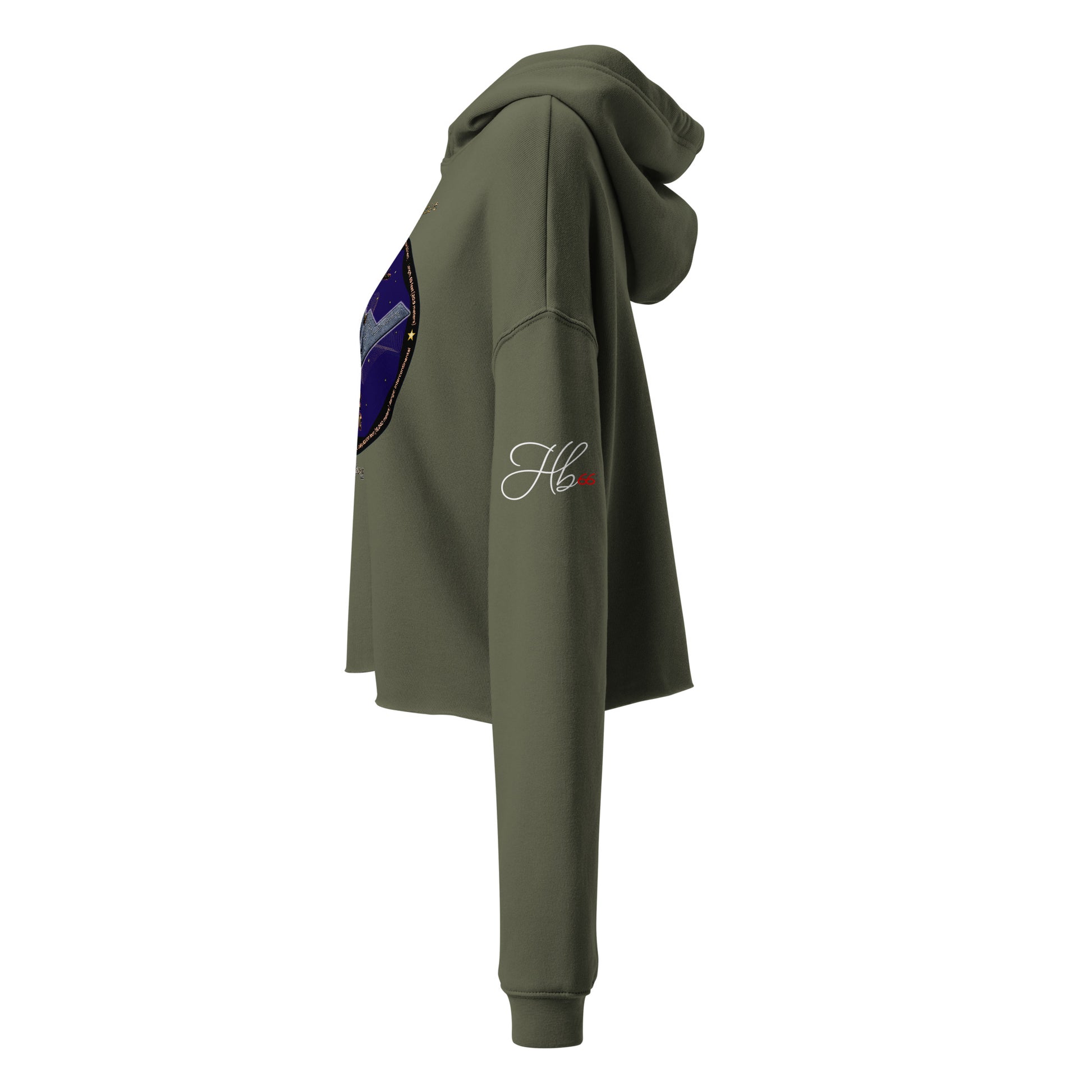 Military Green - B2 Spirit (Limited Edition) Crop Hoodie