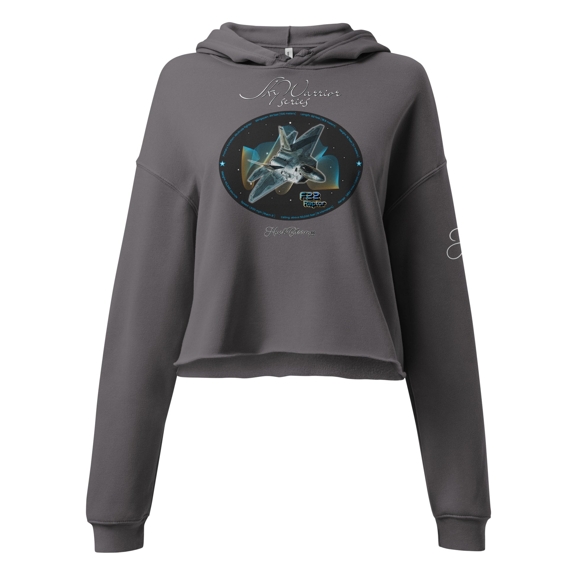 Storm - F22 Raptor Crop Hoodie