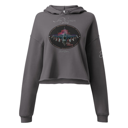 Storm - F16 Falcon Crop Hoodie