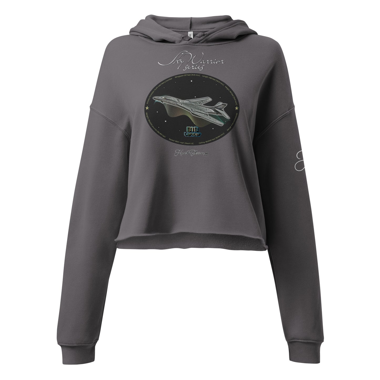 Storm - B1B Lancer Crop Hoodie