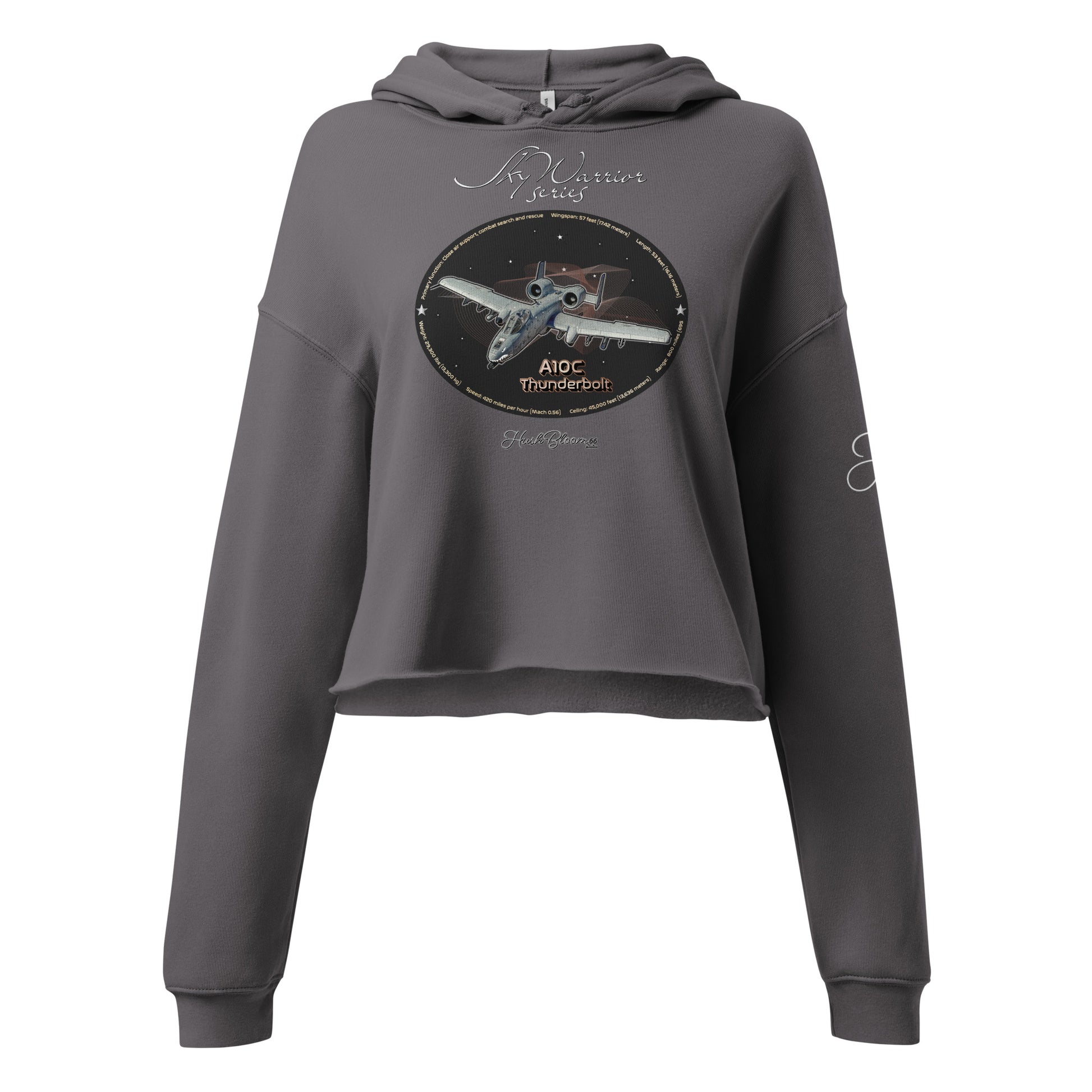 Storm - A10C Thunderbolt Crop Hoodie