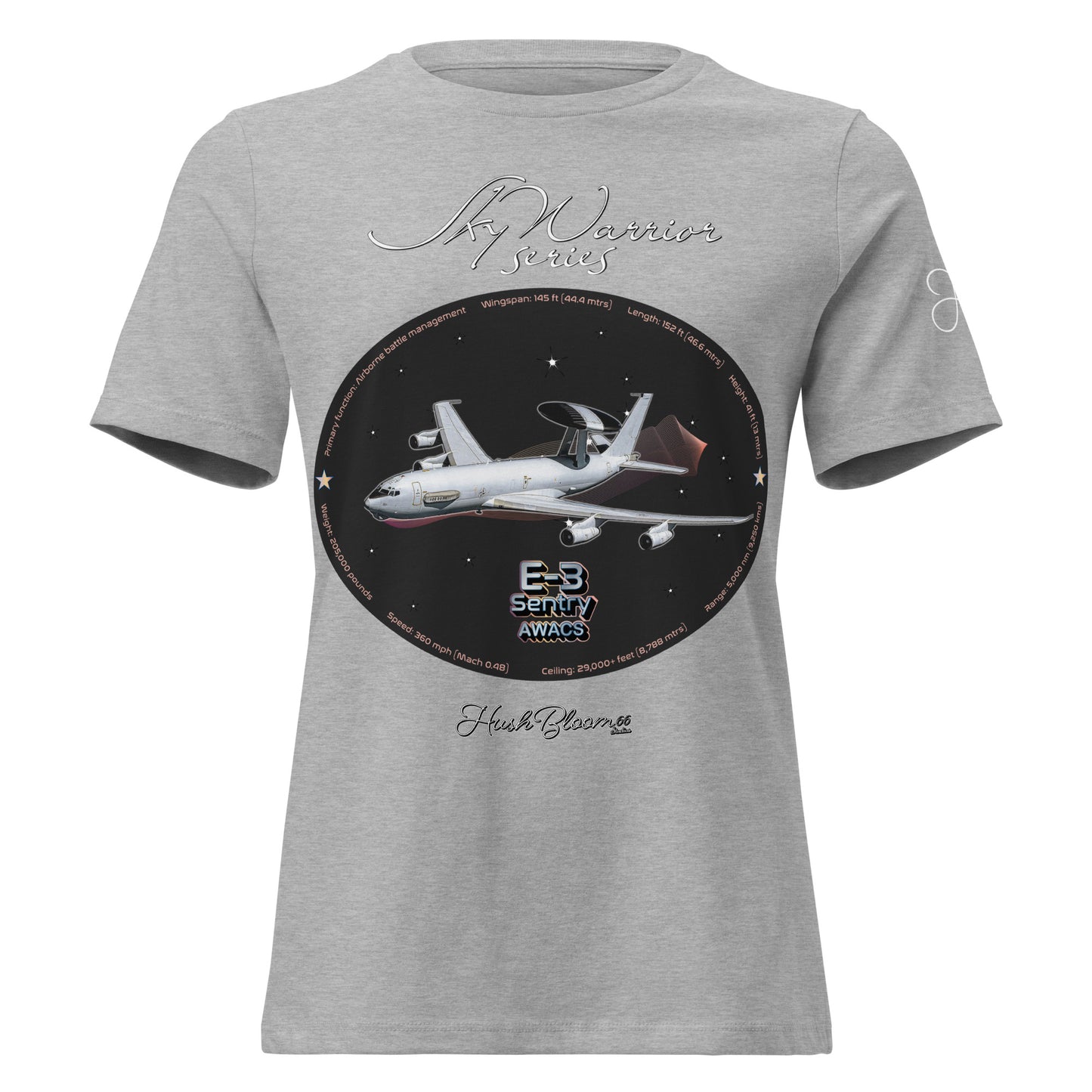 Athletic Heather - E3 Sentry Women's Relaxed T-Shirt