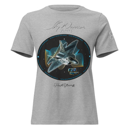 Athletic Heather - F22 Raptor Women's Relaxed T-Shirt