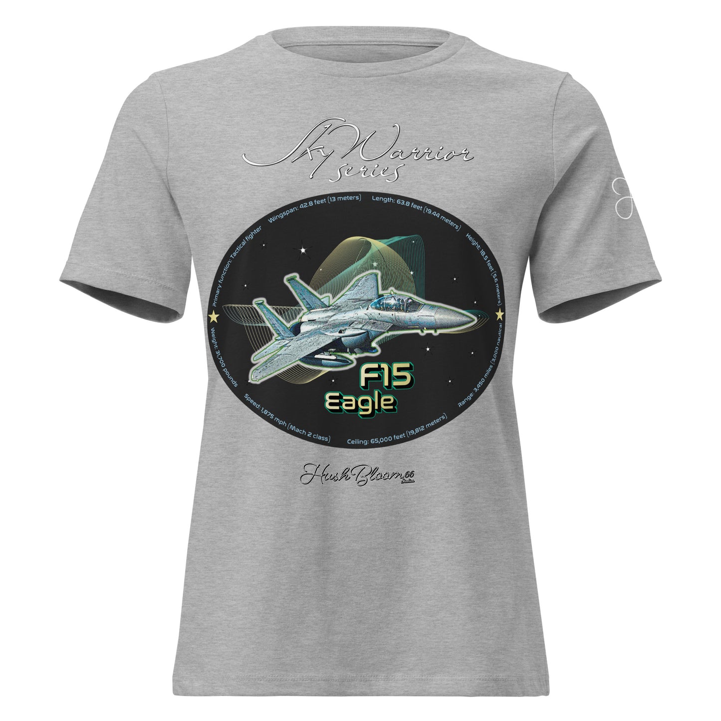 Athletic Heather - F15 Eagle Women's Relaxed T-Shirt