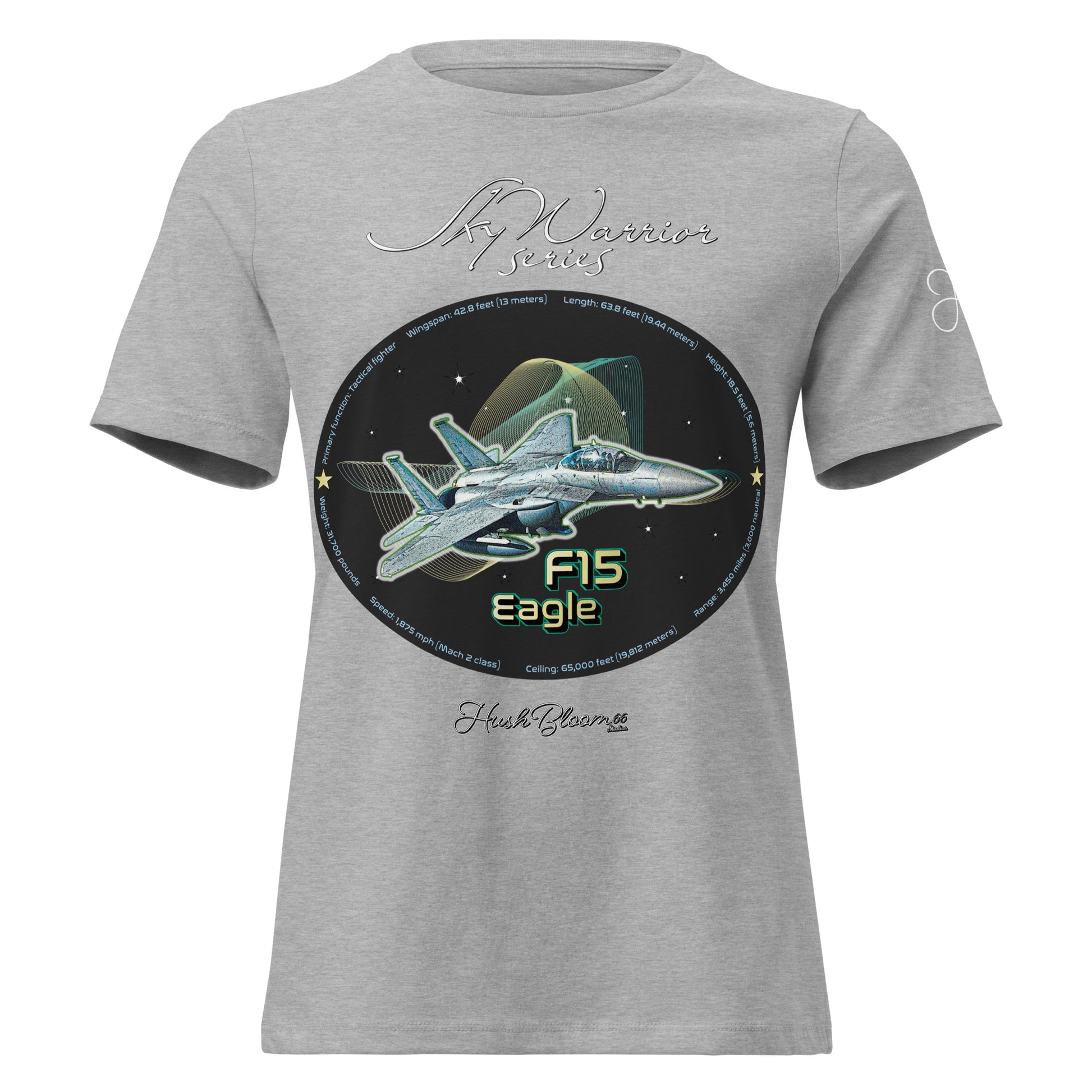 Athletic Heather - F15 Eagle Women's Relaxed T-Shirt