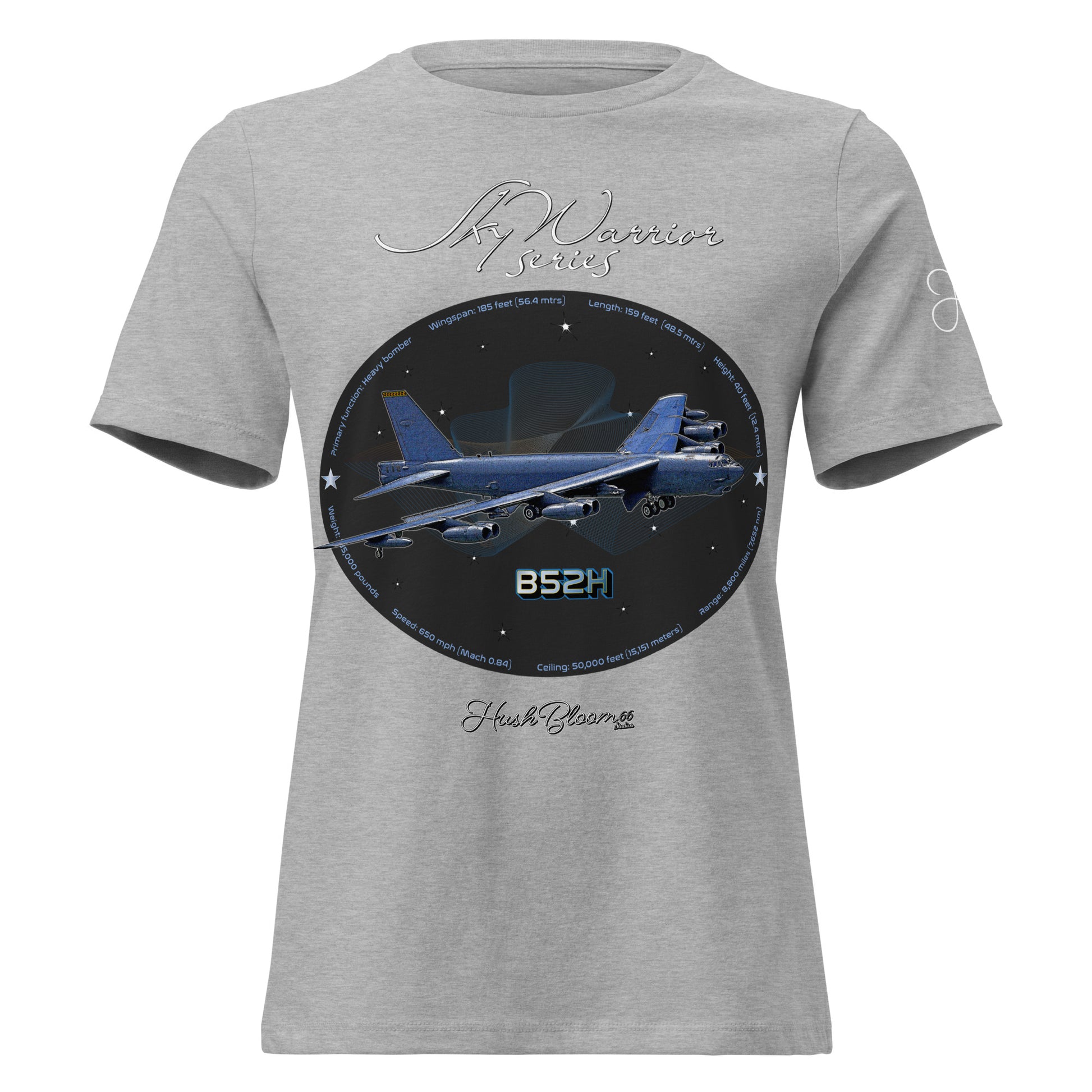 Athletic Heather - B52H Stratofortress Women's Relaxed T-Shirt
