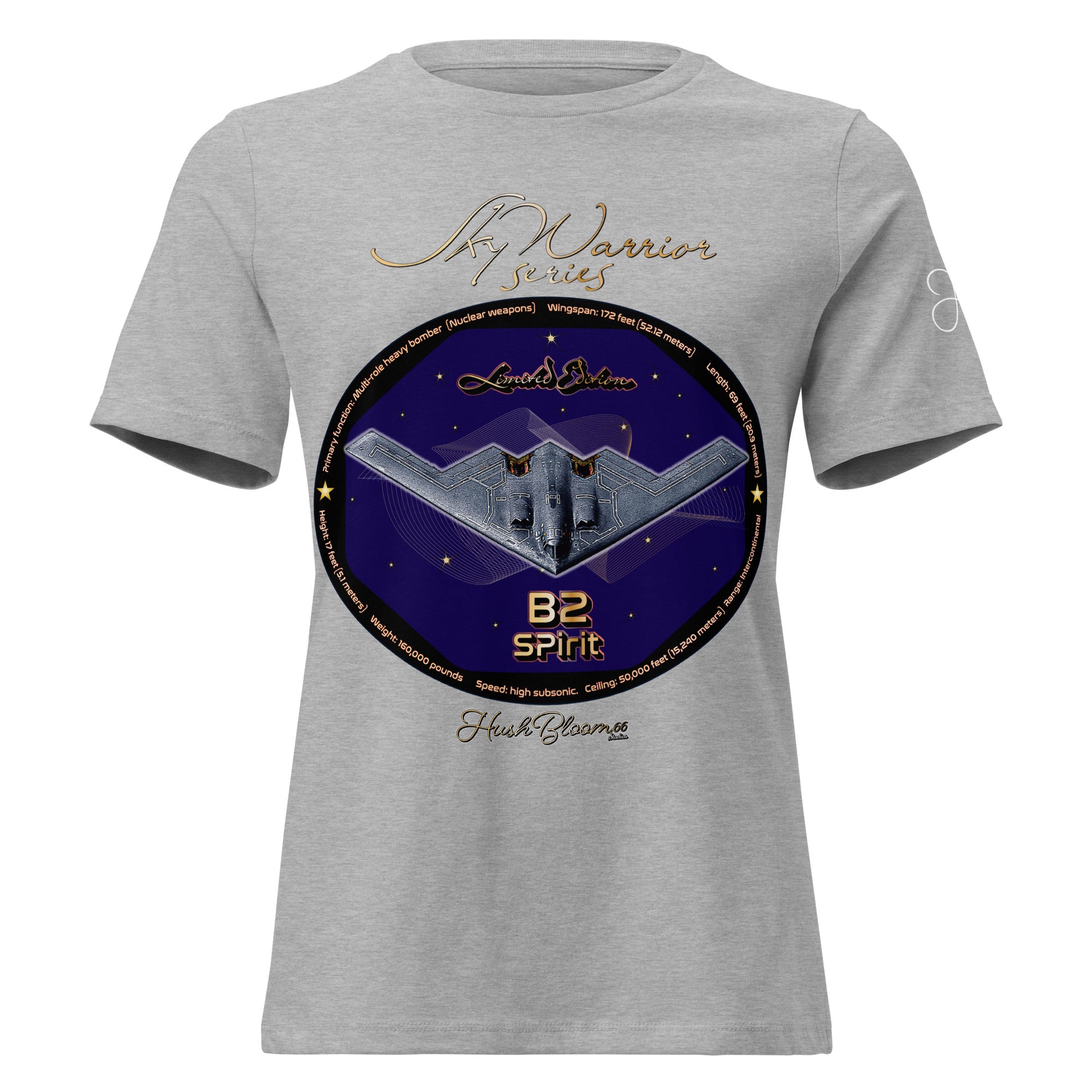 Athletic Heather - B2 Spirit (Limited Edition) Women's Relaxed T-Shirt