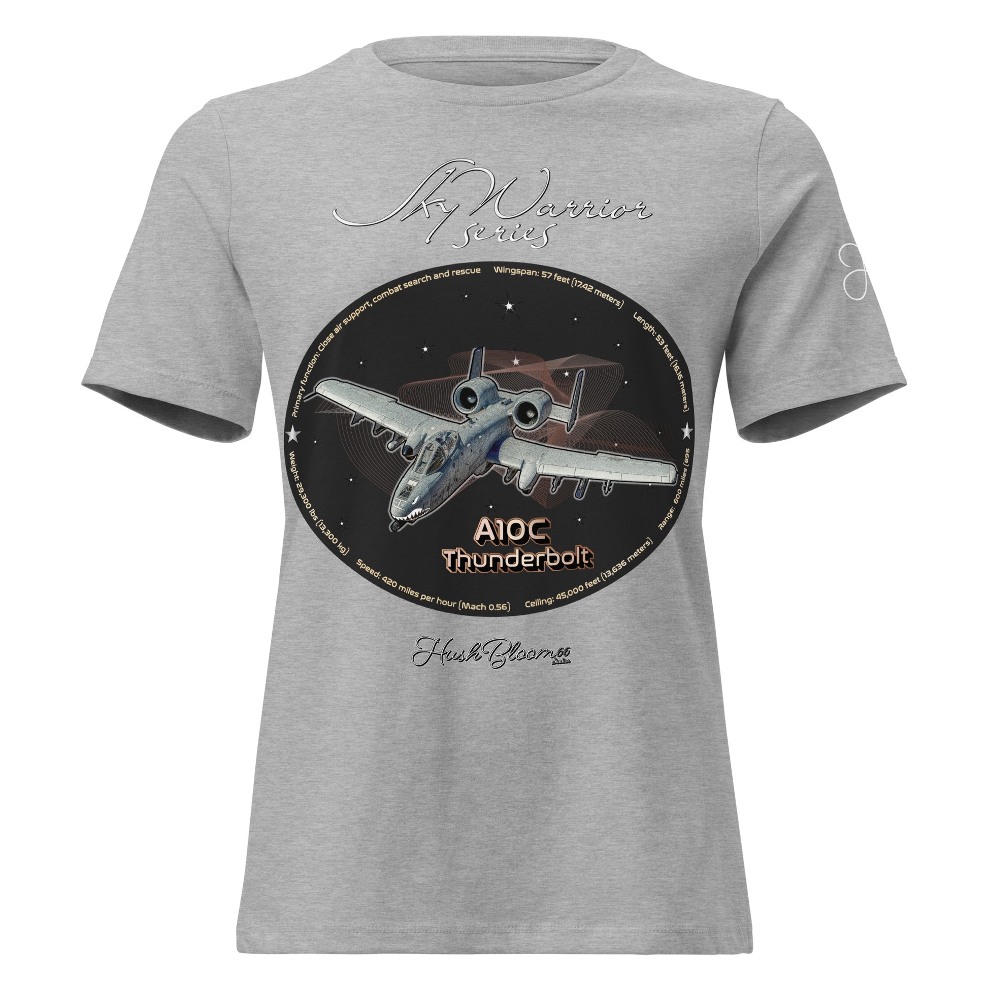 Athletic Heather - A10C Thunderbolt Women's Relaxed T-Shirt