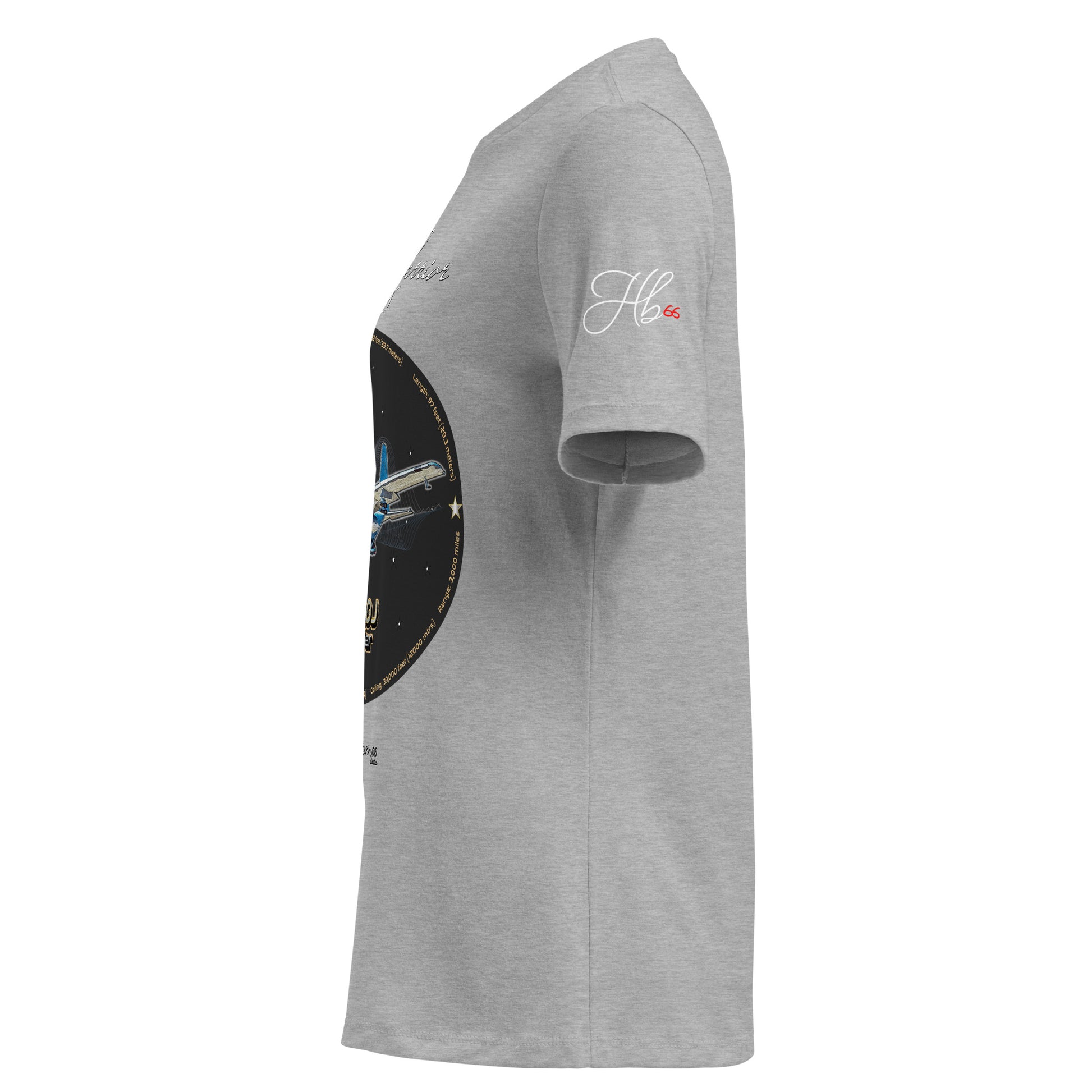 Athletic Heather - AC130J Ghostrider Women's Relaxed T-Shirt