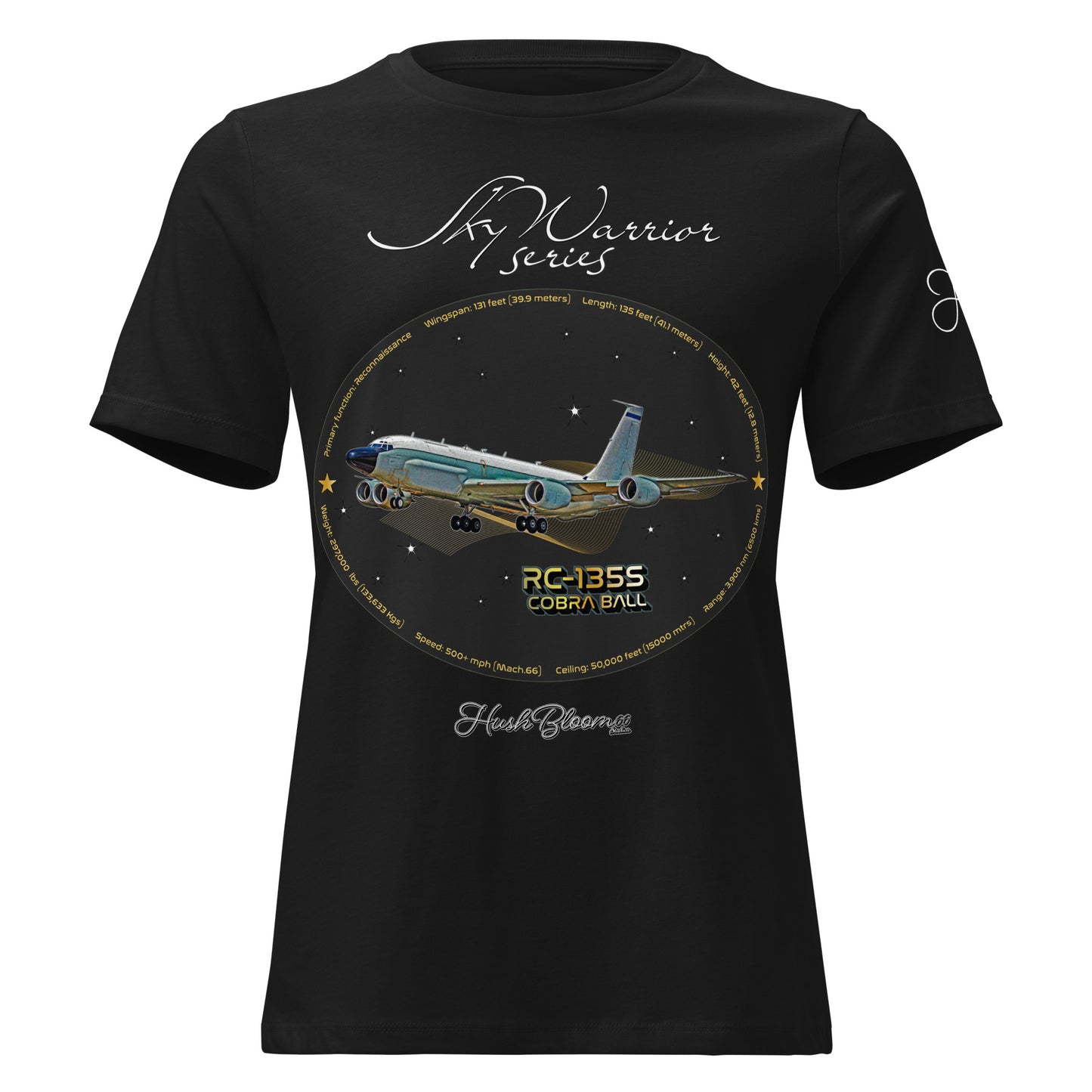 Black - RC135S Cobraball Women's Relaxed T-Shirt