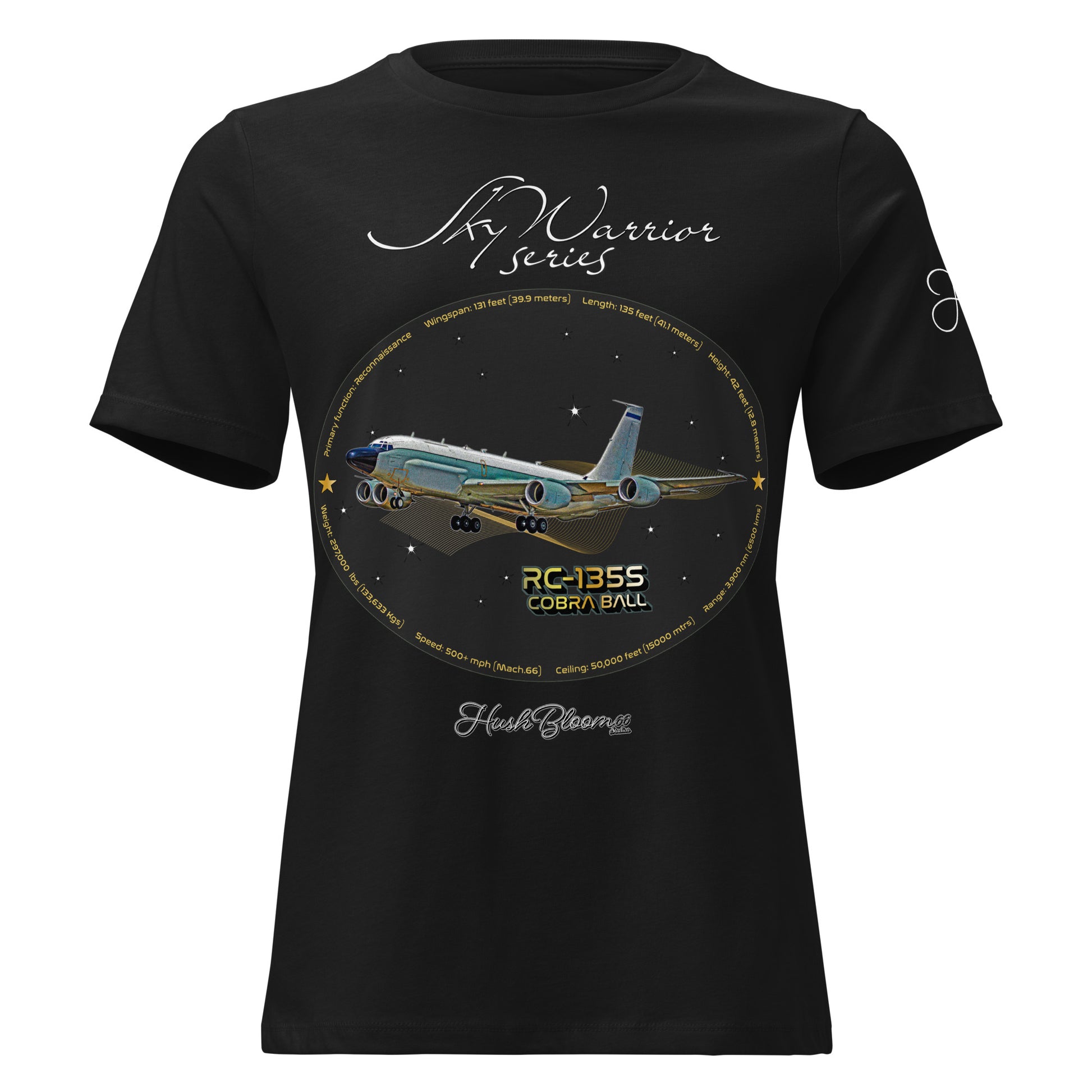 Black - RC135S Cobraball Women's Relaxed T-Shirt