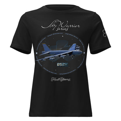 Black - B52H Stratofortress Women's Relaxed T-Shirt
