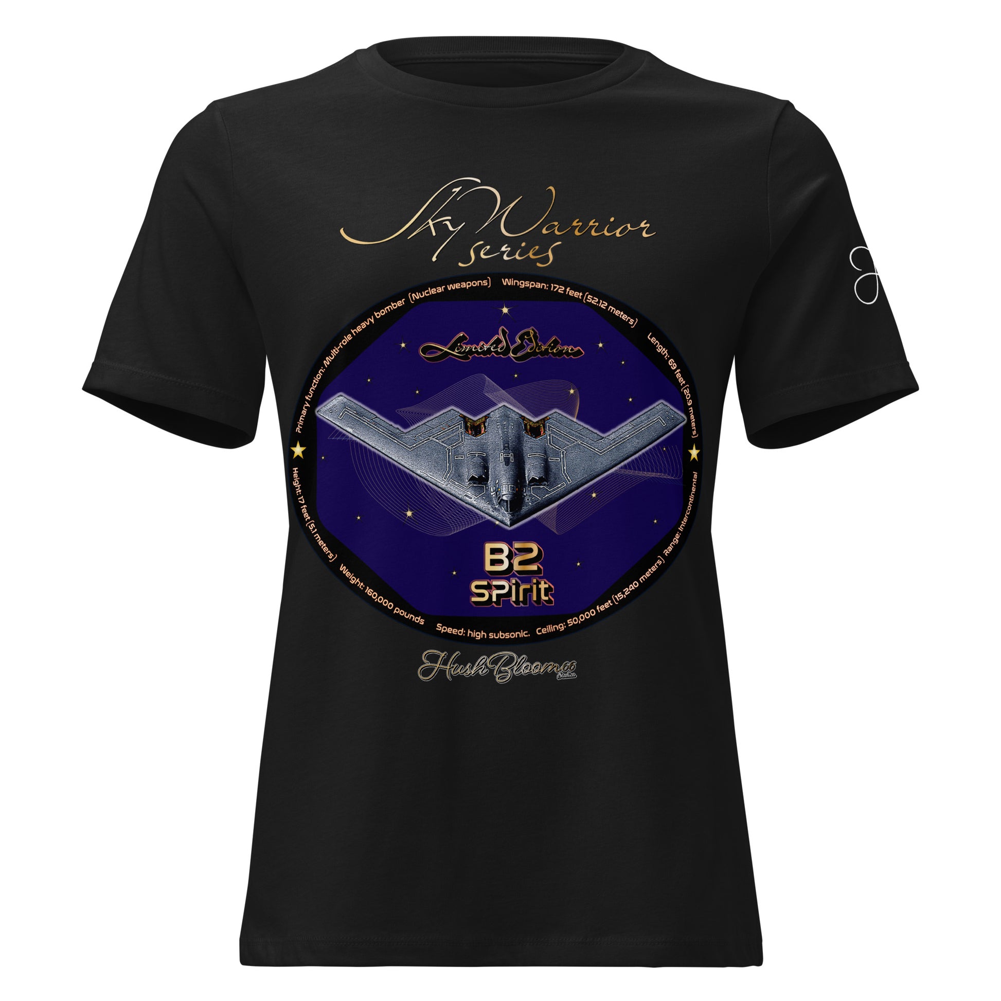 Black - B2 Spirit (Limited Edition) Women's Relaxed T-Shirt