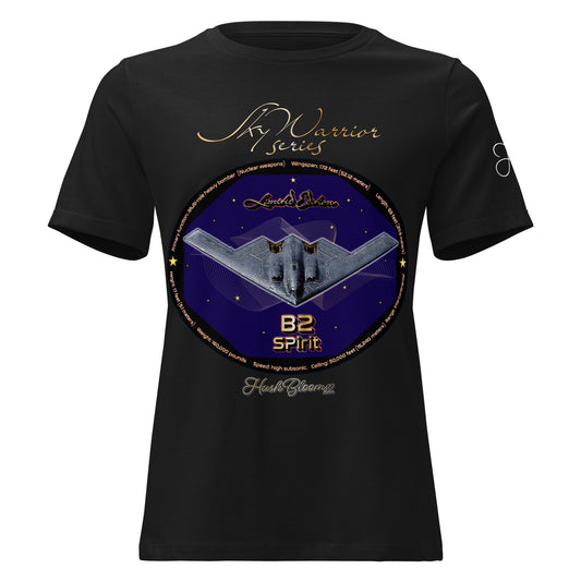 Black - B2 Spirit (Limited Edition) Women's Relaxed T-Shirt