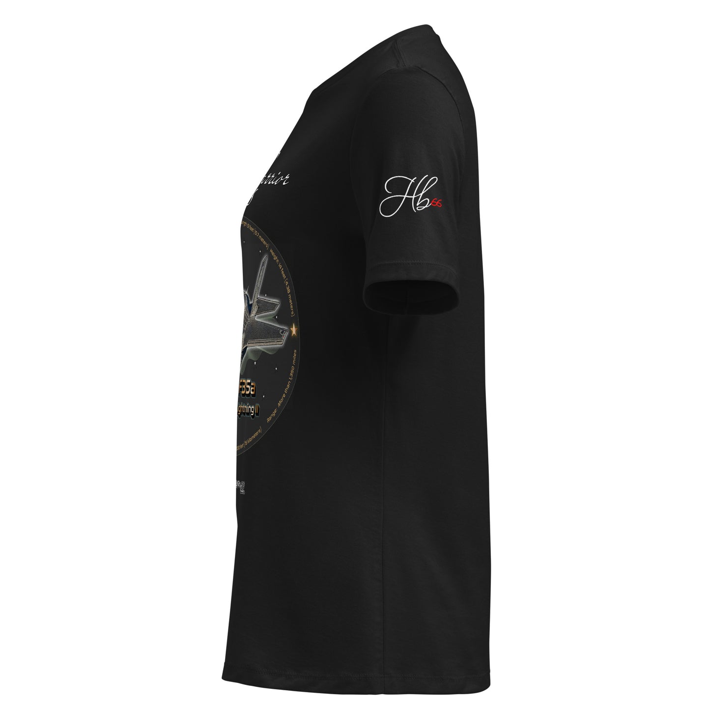 Black - F35A Lightning Women's Relaxed T-Shirt