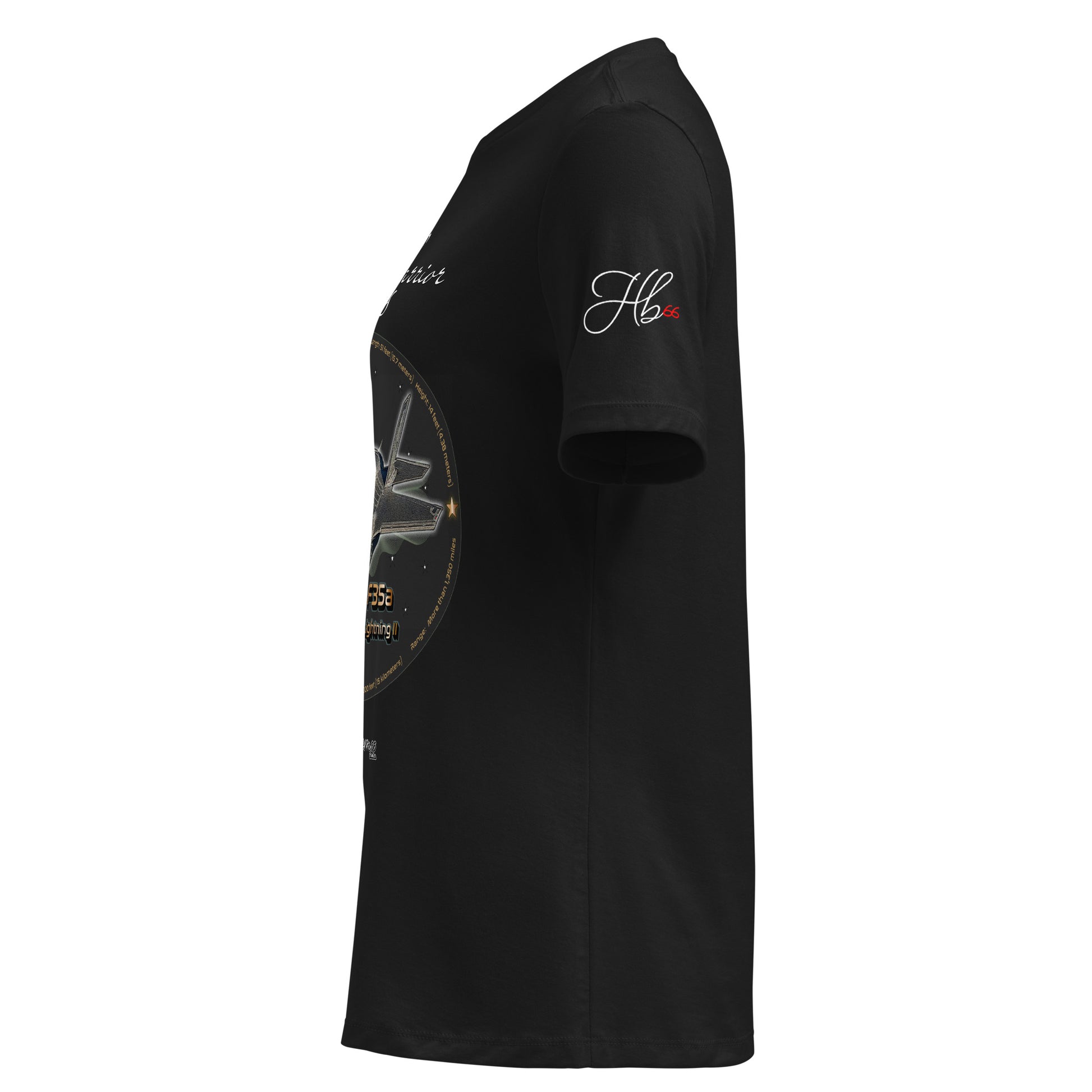 Black - F35A Lightning Women's Relaxed T-Shirt
