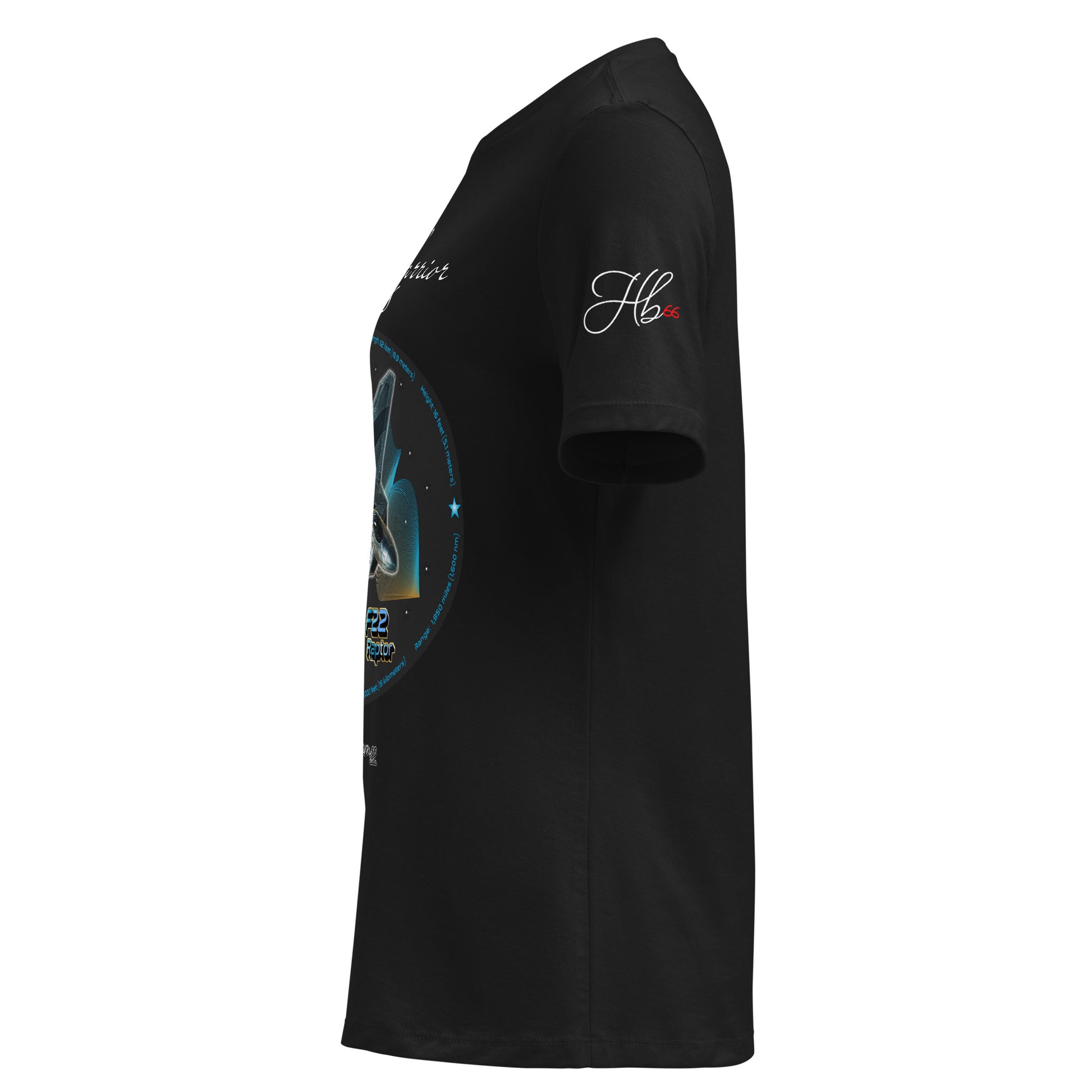 Black - F22 Raptor Women's Relaxed T-Shirt