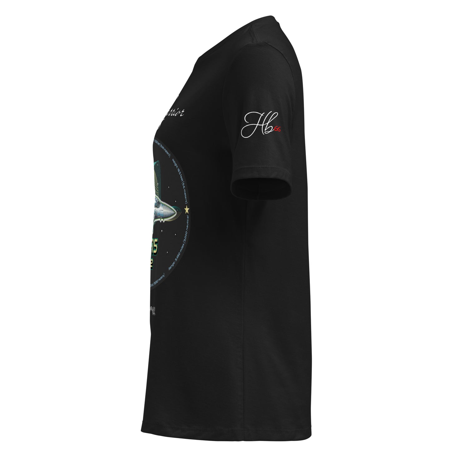 Black - F15 Eagle Women's Relaxed T-Shirt