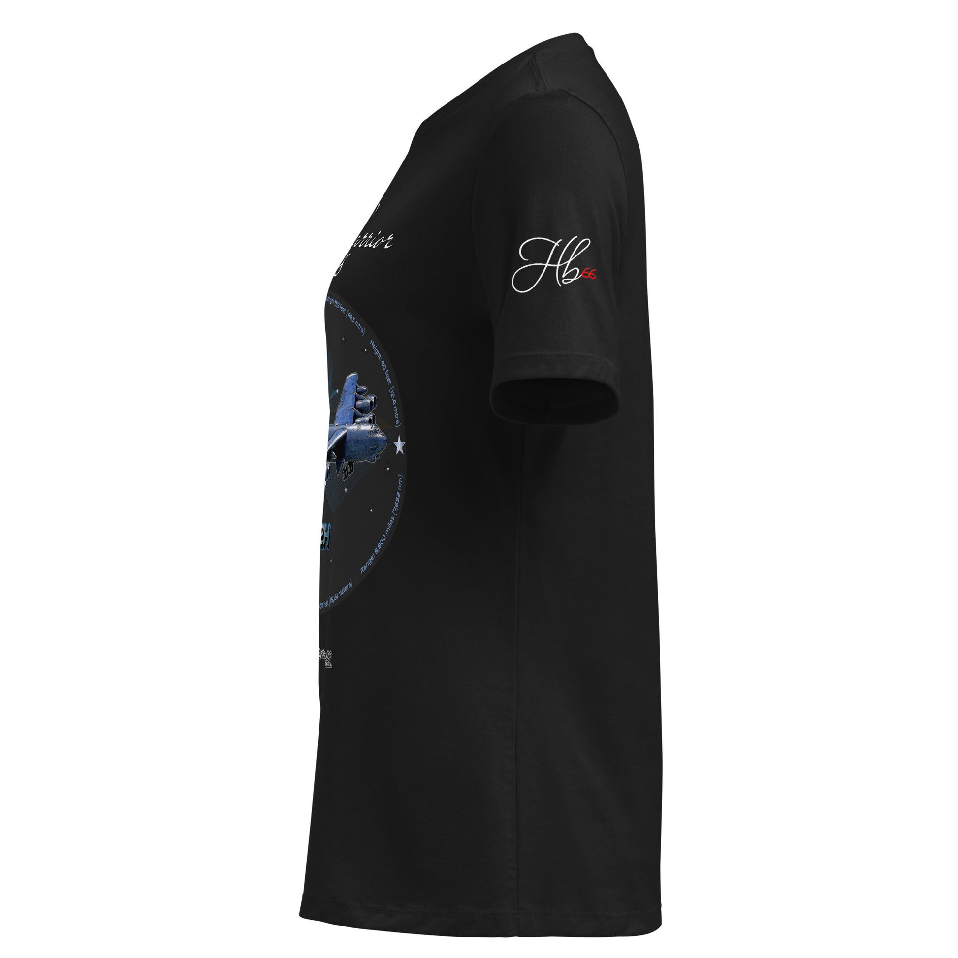 Black - B52H Stratofortress Women's Relaxed T-Shirt