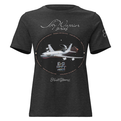Dark Grey Heather - E3 Sentry Women's Relaxed T-Shirt