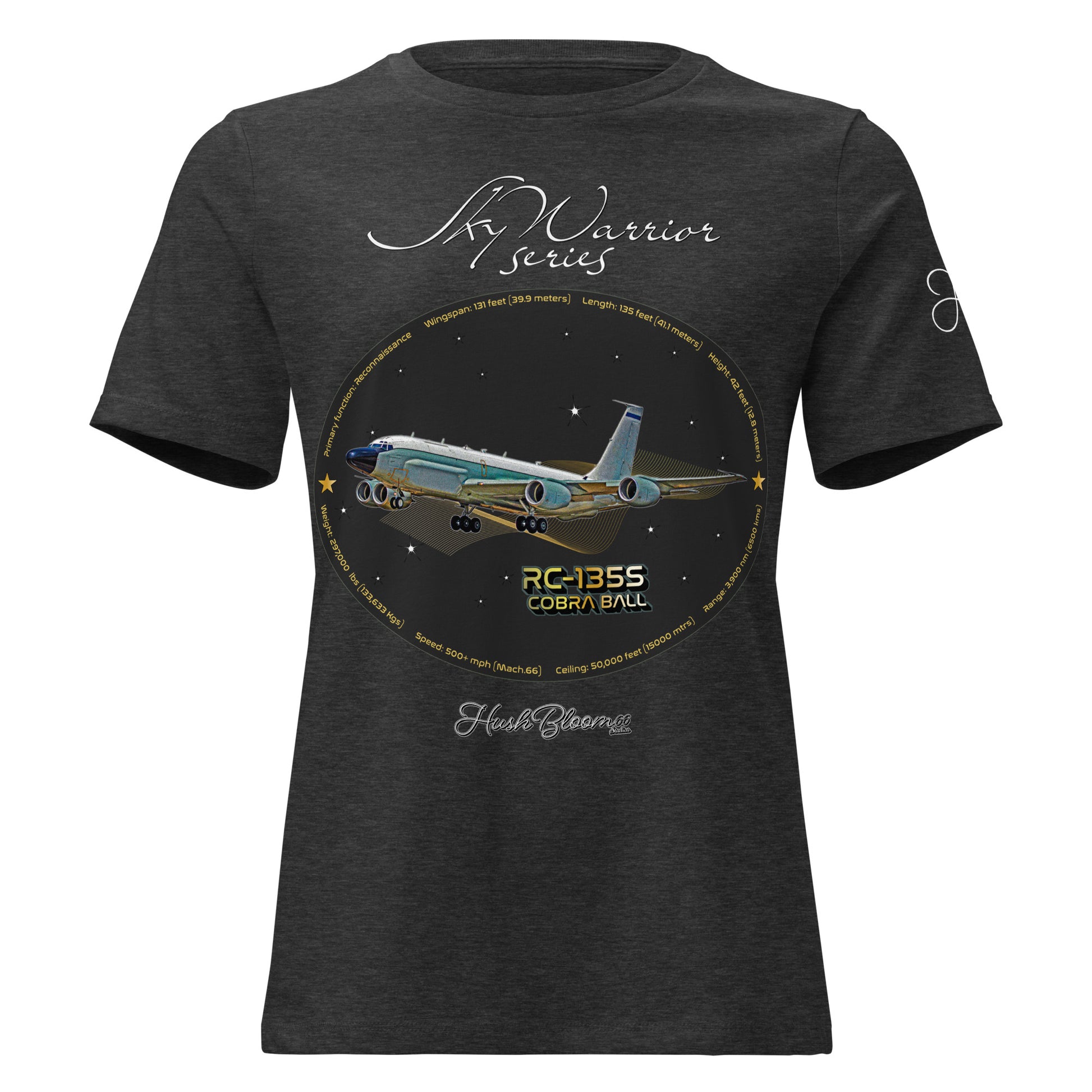 Dark Grey Heather - RC135S Cobraball Women's Relaxed T-Shirt