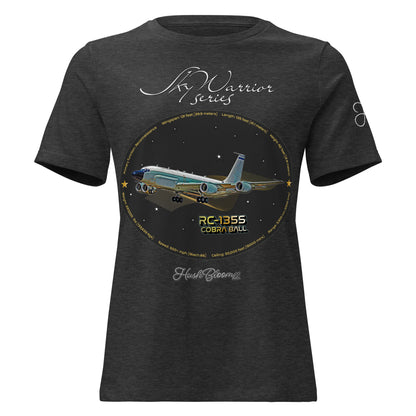 Dark Grey Heather - RC135S Cobraball Women's Relaxed T-Shirt
