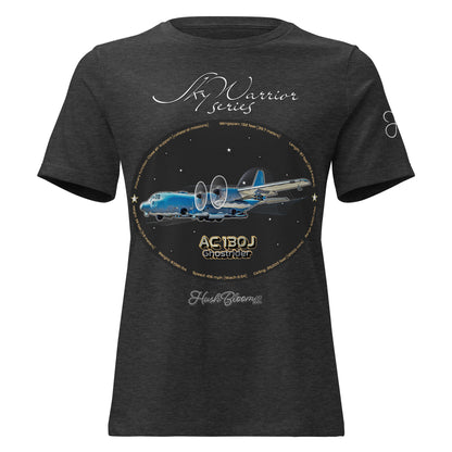 Dark Grey Heather - AC130J Ghostrider Women's Relaxed T-Shirt