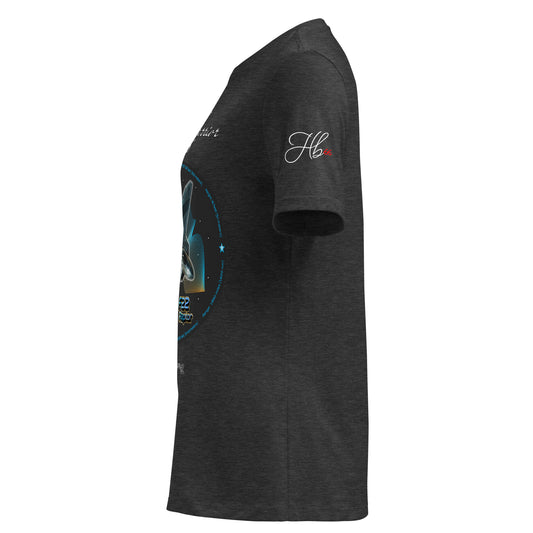 Dark Grey Heather - F22 Raptor Women's Relaxed T-Shirt