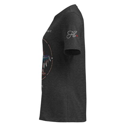 Dark Grey Heather - F16 Falcon Women's Relaxed T-Shirt