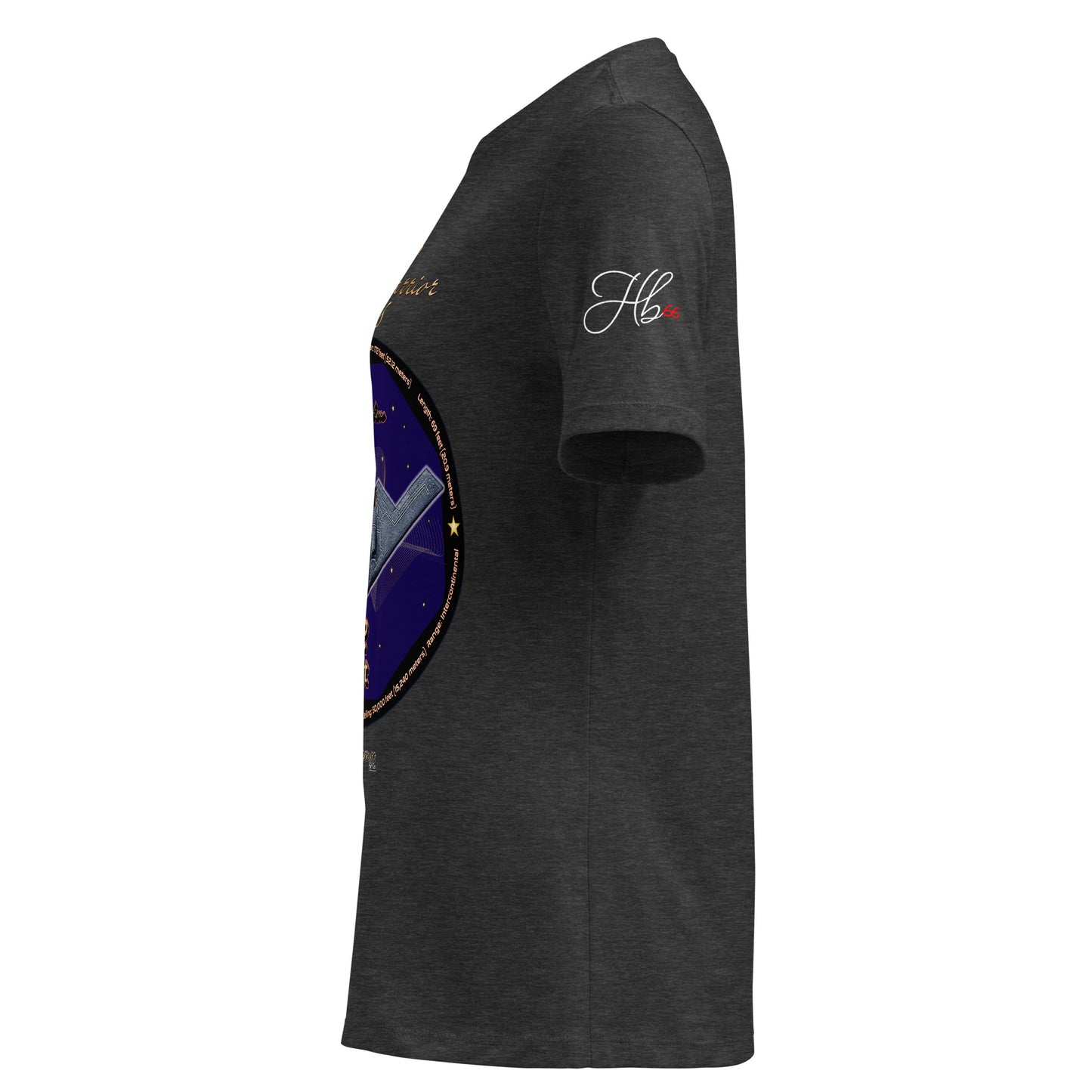 Dark Grey Heather - B2 Spirit (Limited Edition) Women's Relaxed T-Shirt