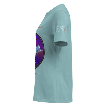 Heather Blue Lagoon - C5 Galaxy (Limited Edition) Women's Relaxed T-Shirt