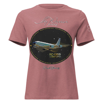 Heather Mauve - RC135S Cobraball Women's Relaxed T-Shirt