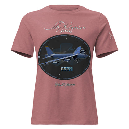 Heather Mauve - B52H Stratofortress Women's Relaxed T-Shirt