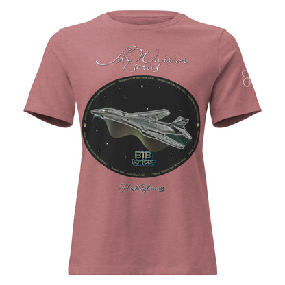 Heather Mauve - B1B Lancer Women's Relaxed T-Shirt