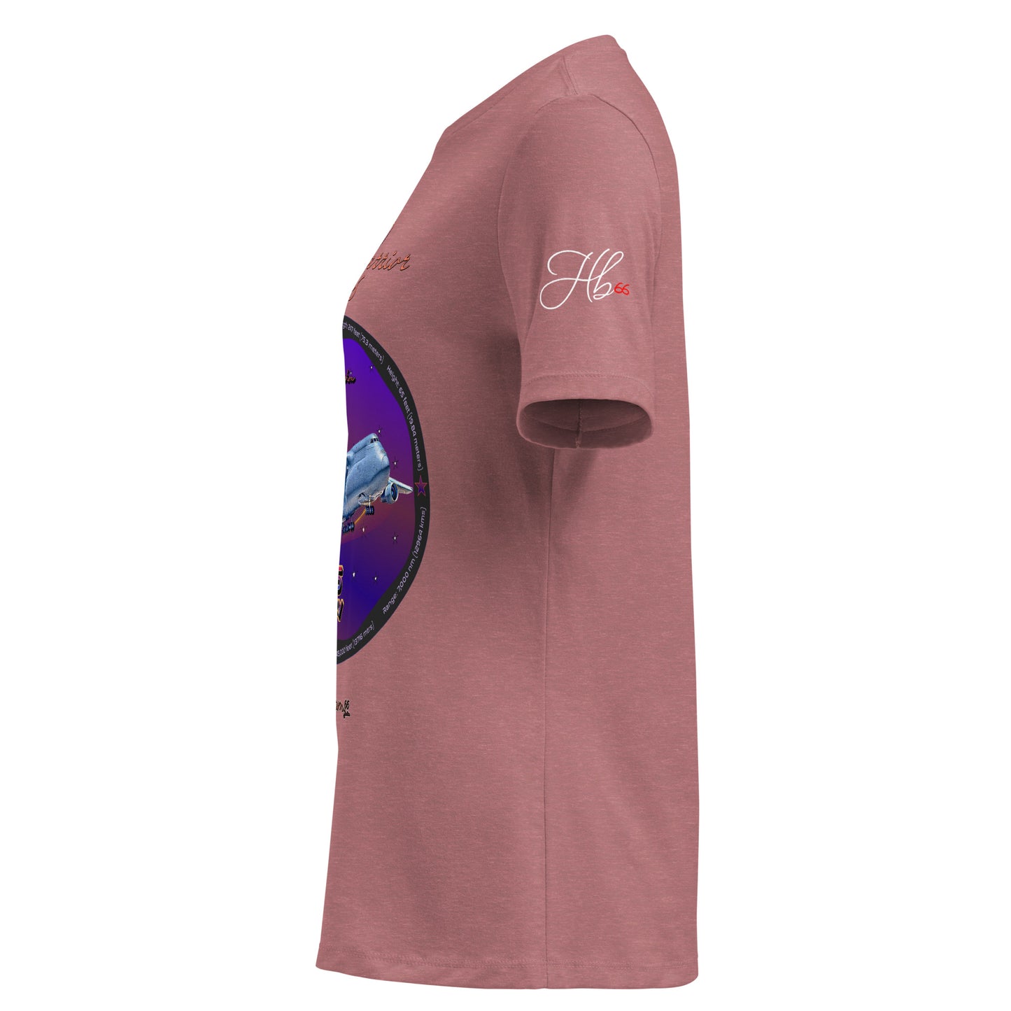 Heather Mauve - C5 Galaxy (Limited Edition) Women's Relaxed T-Shirt