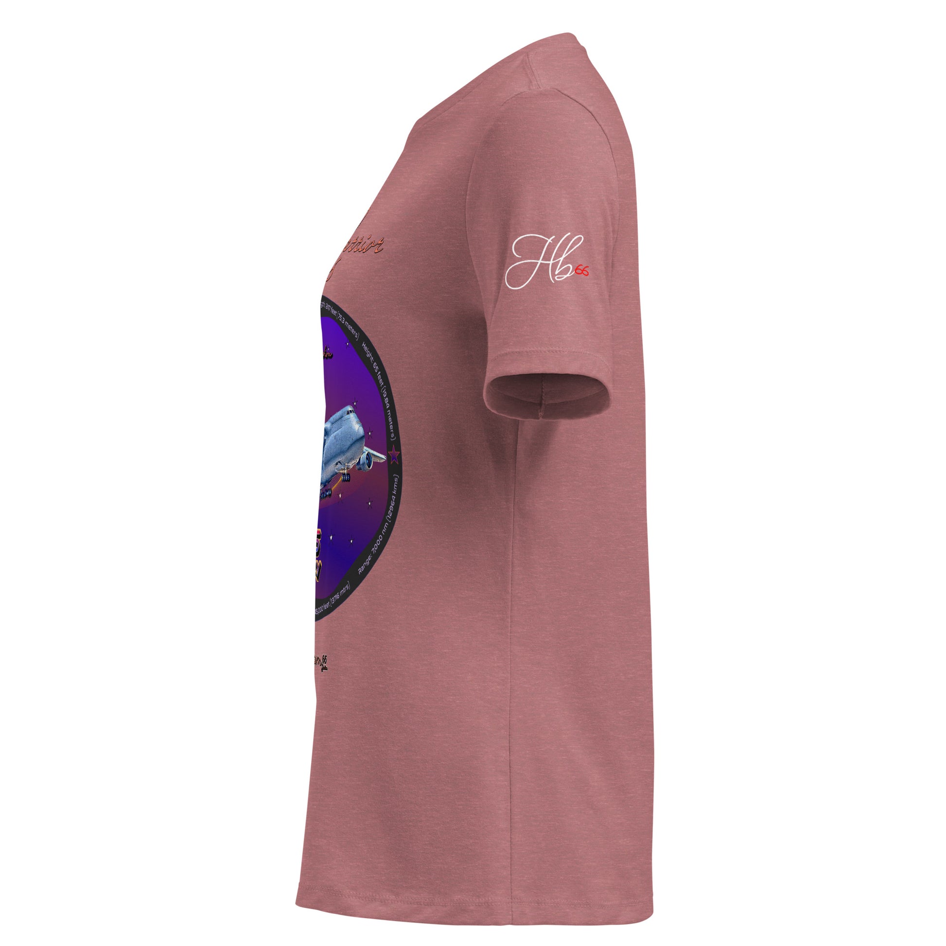 Heather Mauve - C5 Galaxy (Limited Edition) Women's Relaxed T-Shirt