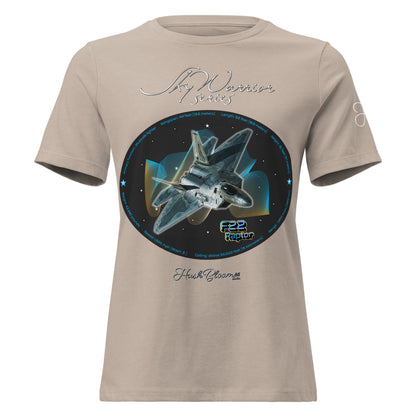 Heather Stone - F22 Raptor Women's Relaxed T-Shirt
