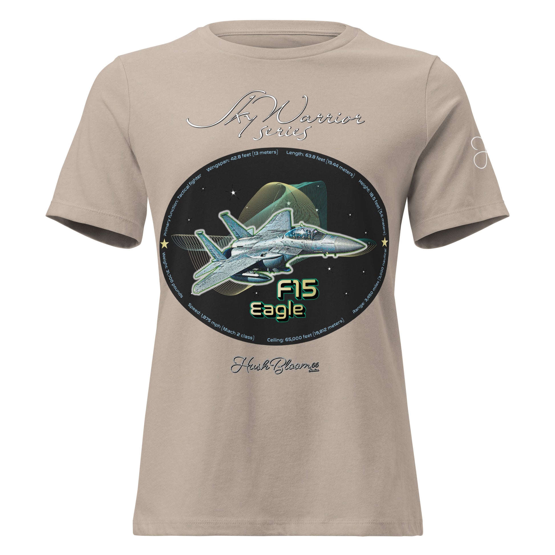 Heather Stone - F15 Eagle Women's Relaxed T-Shirt
