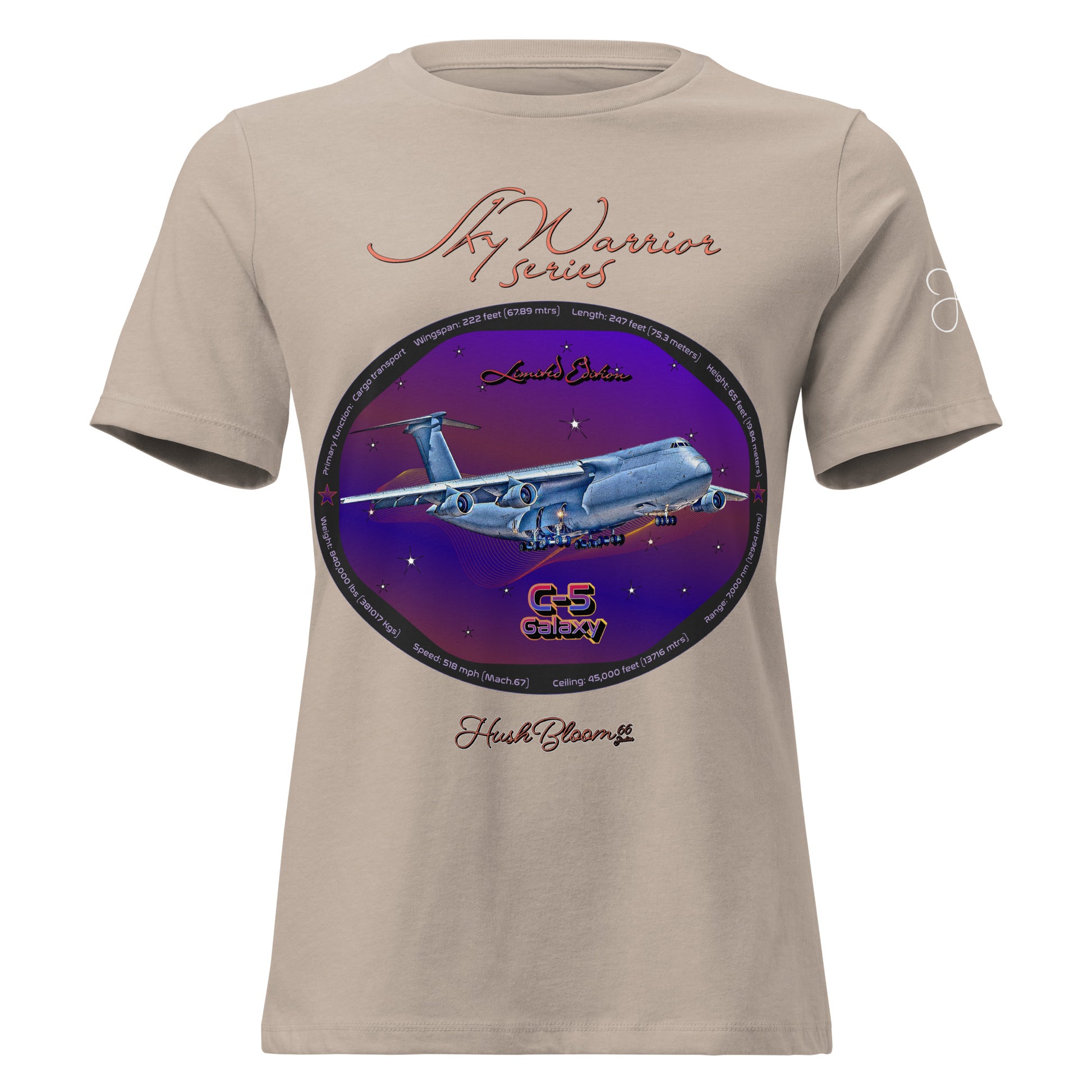 Heather Stone - C5 Galaxy (Limited Edition) Women's Relaxed T-Shirt