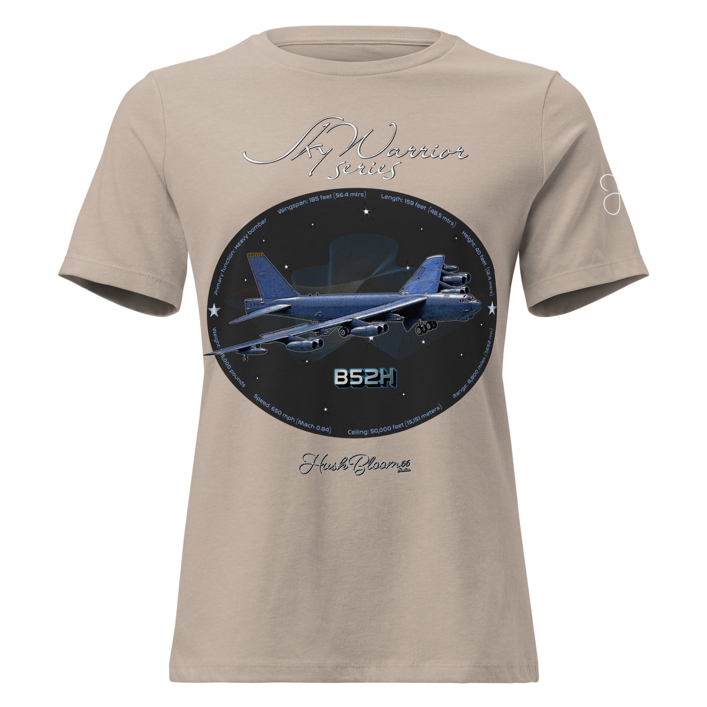 Heather Stone - B52H Stratofortress Women's Relaxed T-Shirt