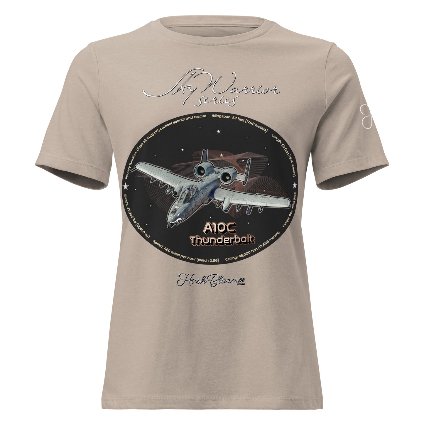 Heather Stone - A10C Thunderbolt Women's Relaxed T-Shirt
