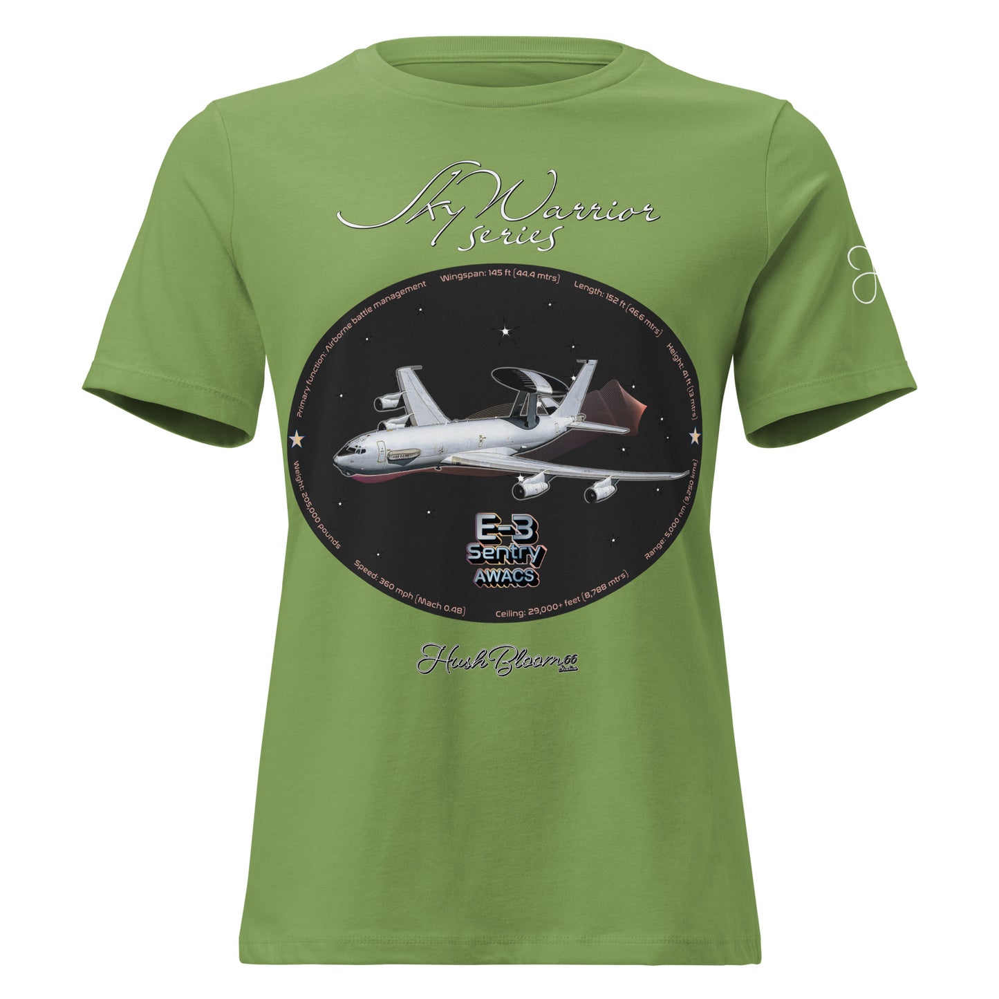 Dark Grey Heather - E3 Sentry Women's Relaxed T-Shirt
