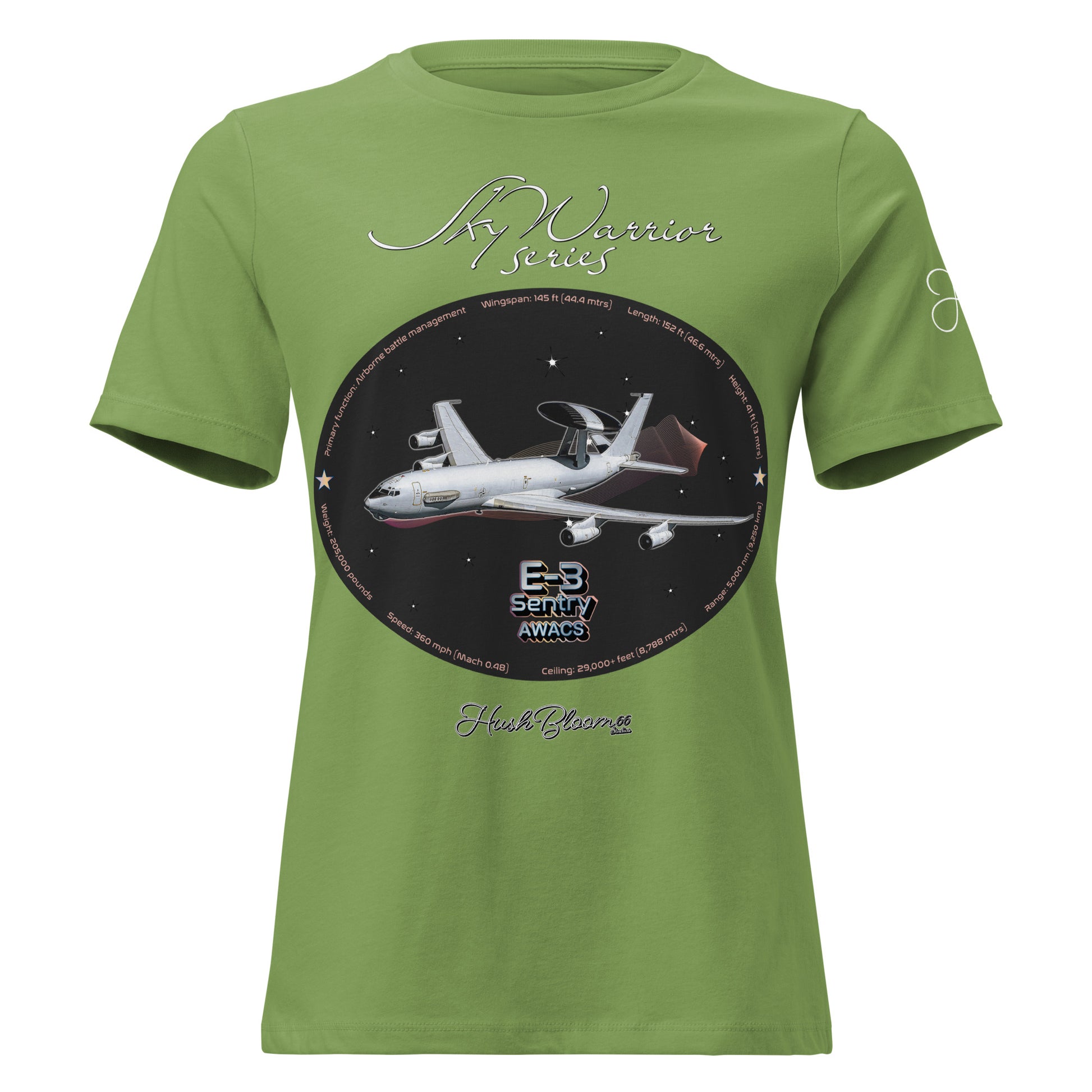 Dark Grey Heather - E3 Sentry Women's Relaxed T-Shirt