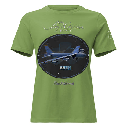 Dark Grey Heather - B52H Stratofortress Women's Relaxed T-Shirt