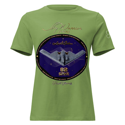 Dark Grey Heather - B2 Spirit (Limited Edition) Women's Relaxed T-Shirt
