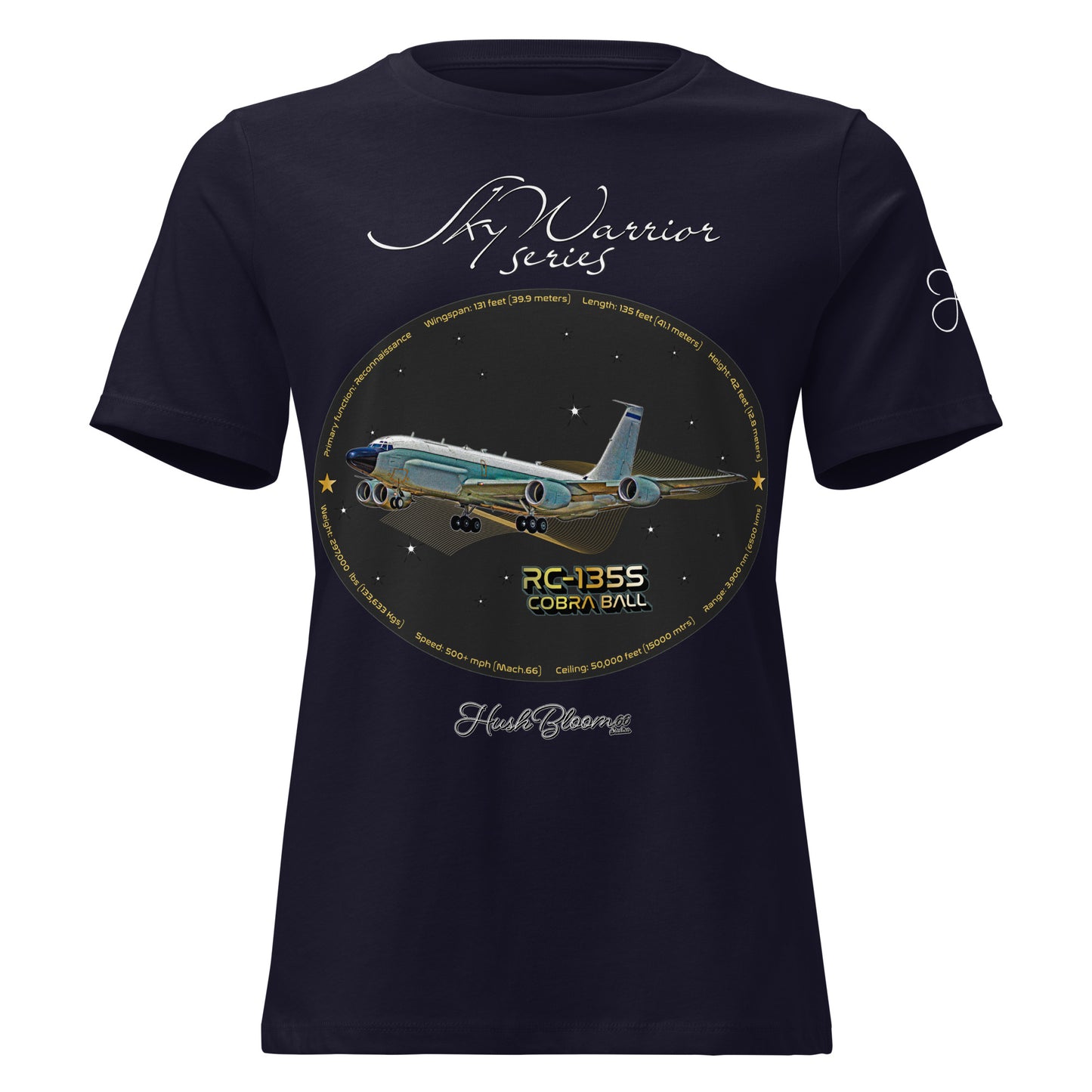 Navy - RC135S Cobraball Women's Relaxed T-Shirt