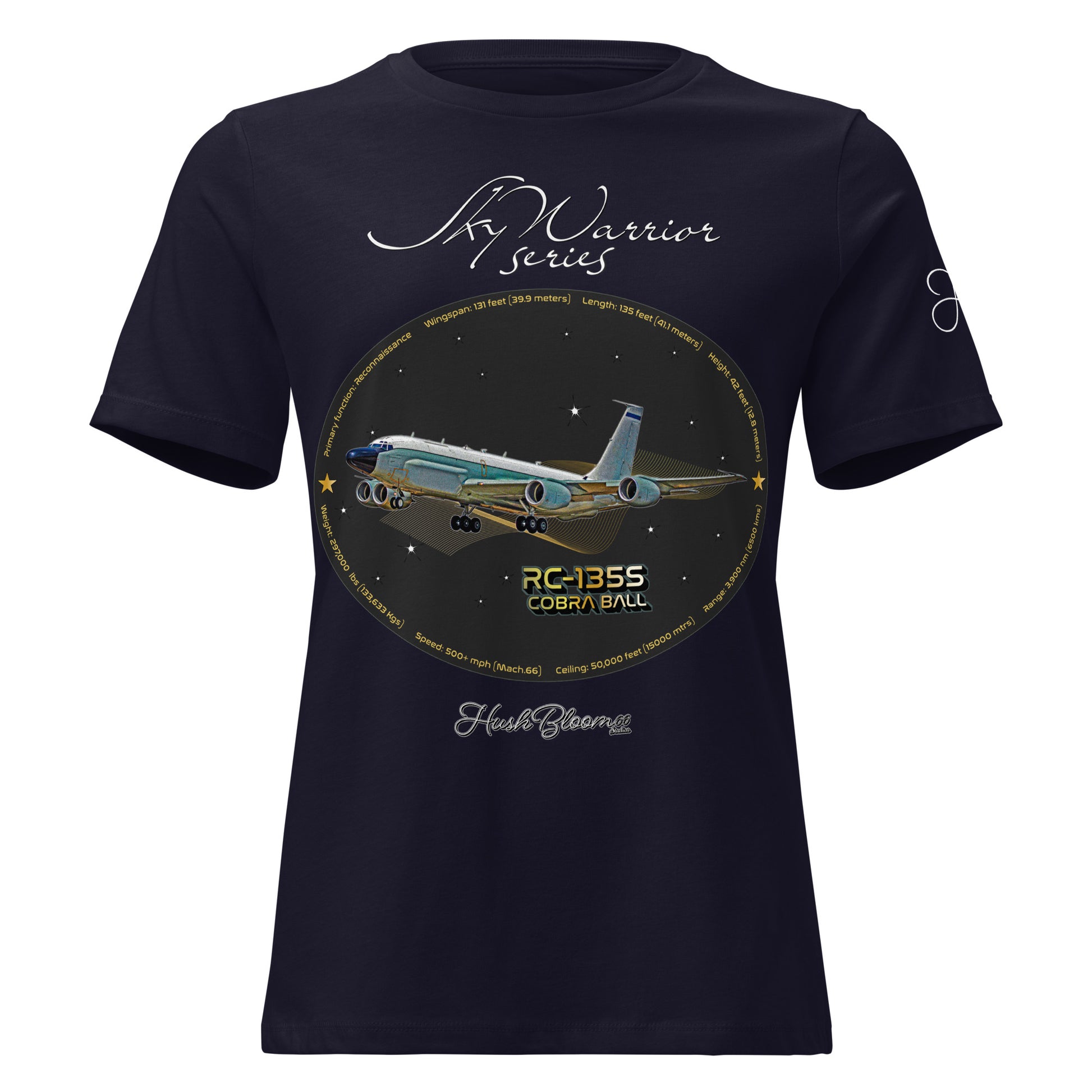 Navy - RC135S Cobraball Women's Relaxed T-Shirt